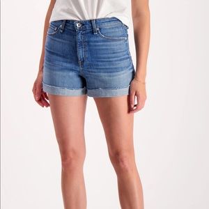 Rag and bone black denim shorts size 32